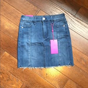 Jean skirt with tags, Size 1